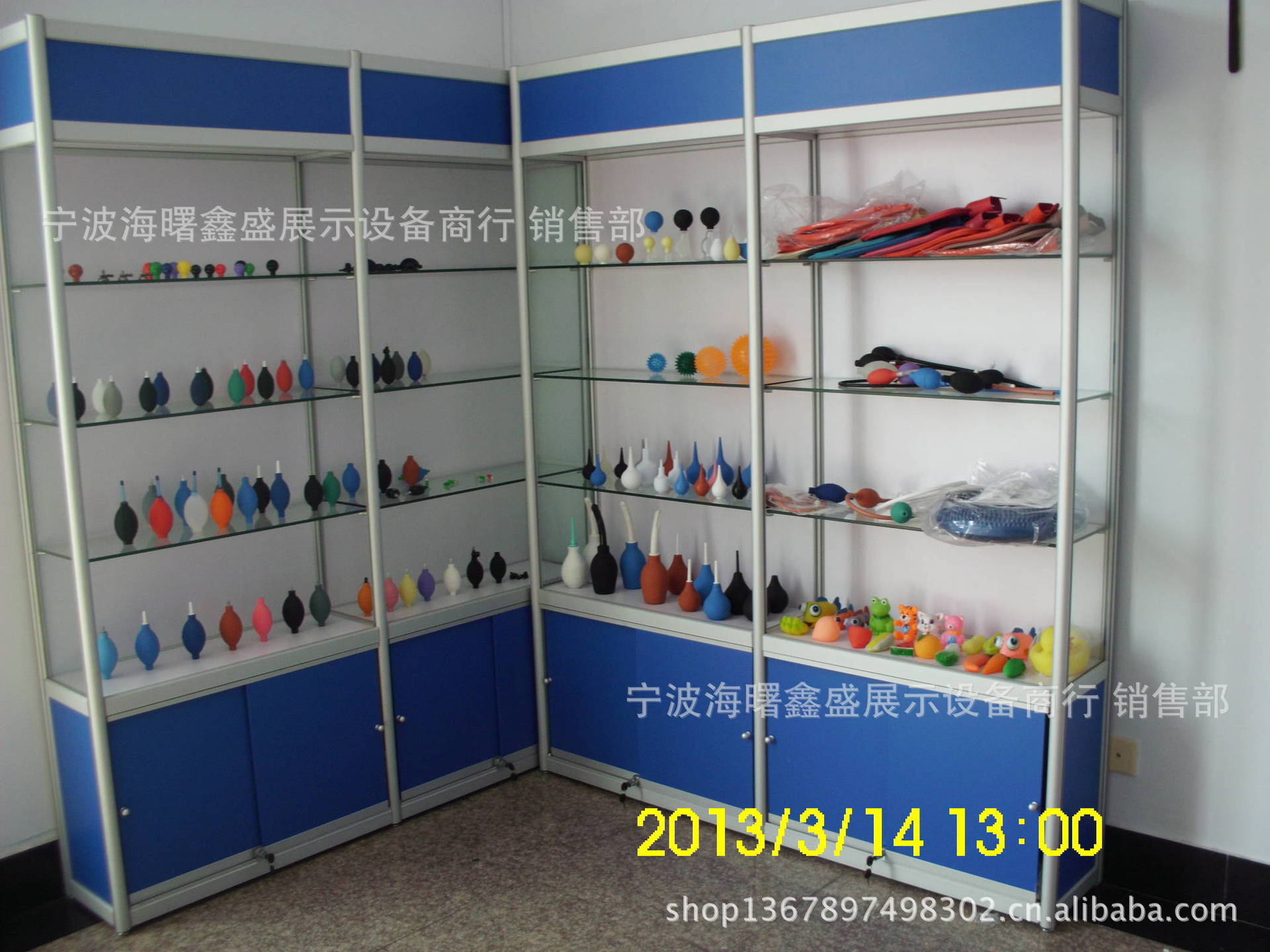 浙江宁波展示柜,展览展示器材展示柜,塑料产品展示柜,可定做!价格 -